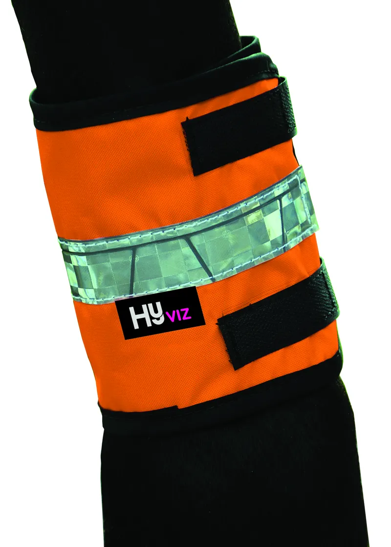 HyViz Leg Bands Orange/Black